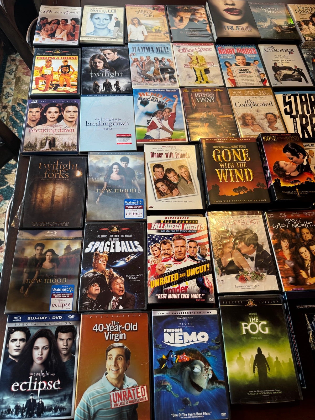 Romantic Comedy Film Lot Notting Hill Love Actually Bridget Jones Mamma Mia DVD 15pc