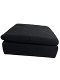RH Cloud Modular Ottoman, Black - New