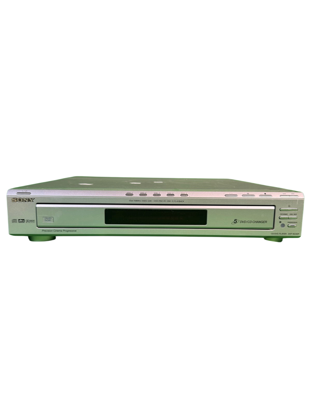 Sony DVP-NC60P 5-Disc DVD/CD Changer Progressive Scan Silver