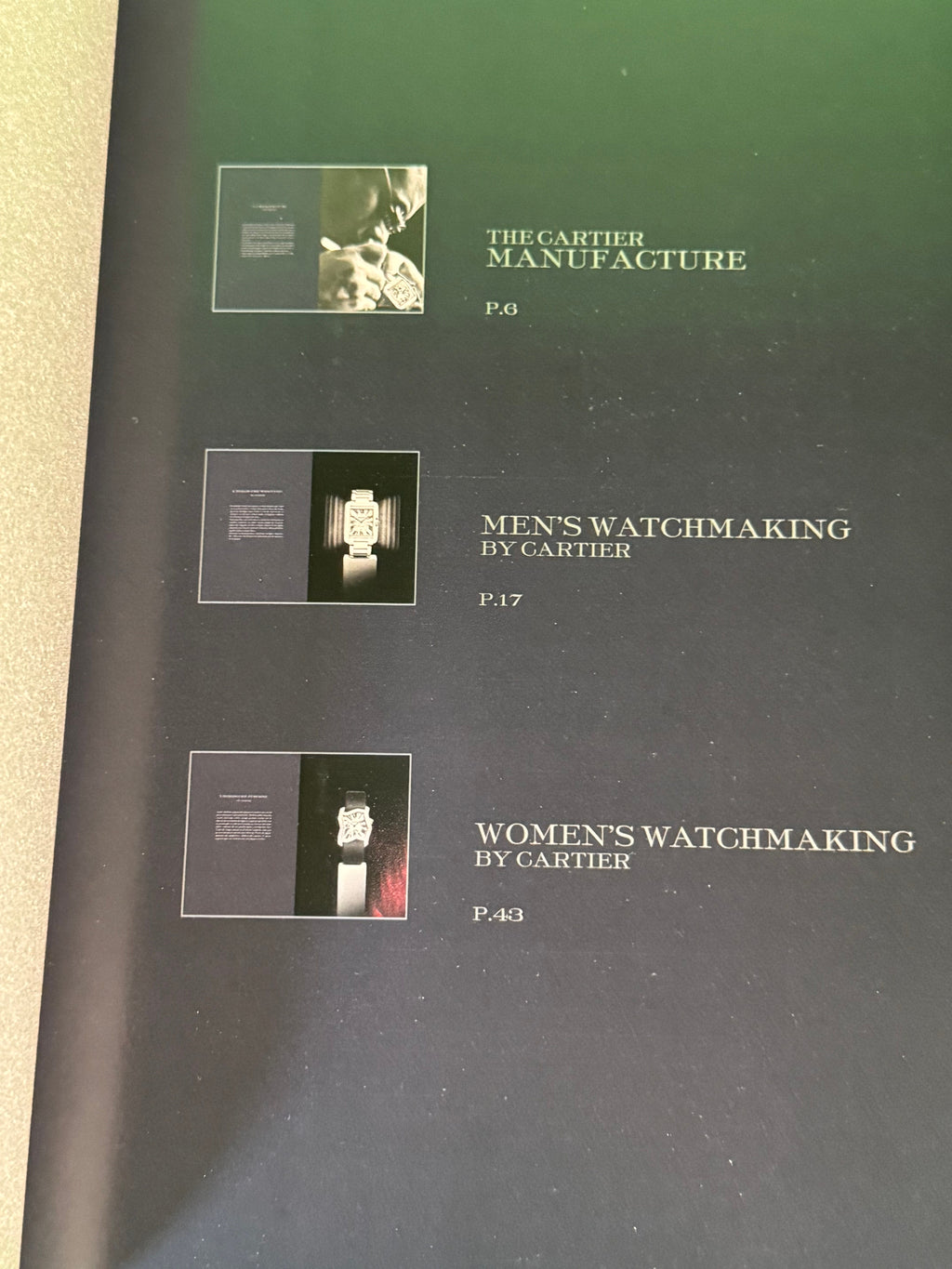 Cartier Watchmaking Collection 2013 Catalogue — detail view 3