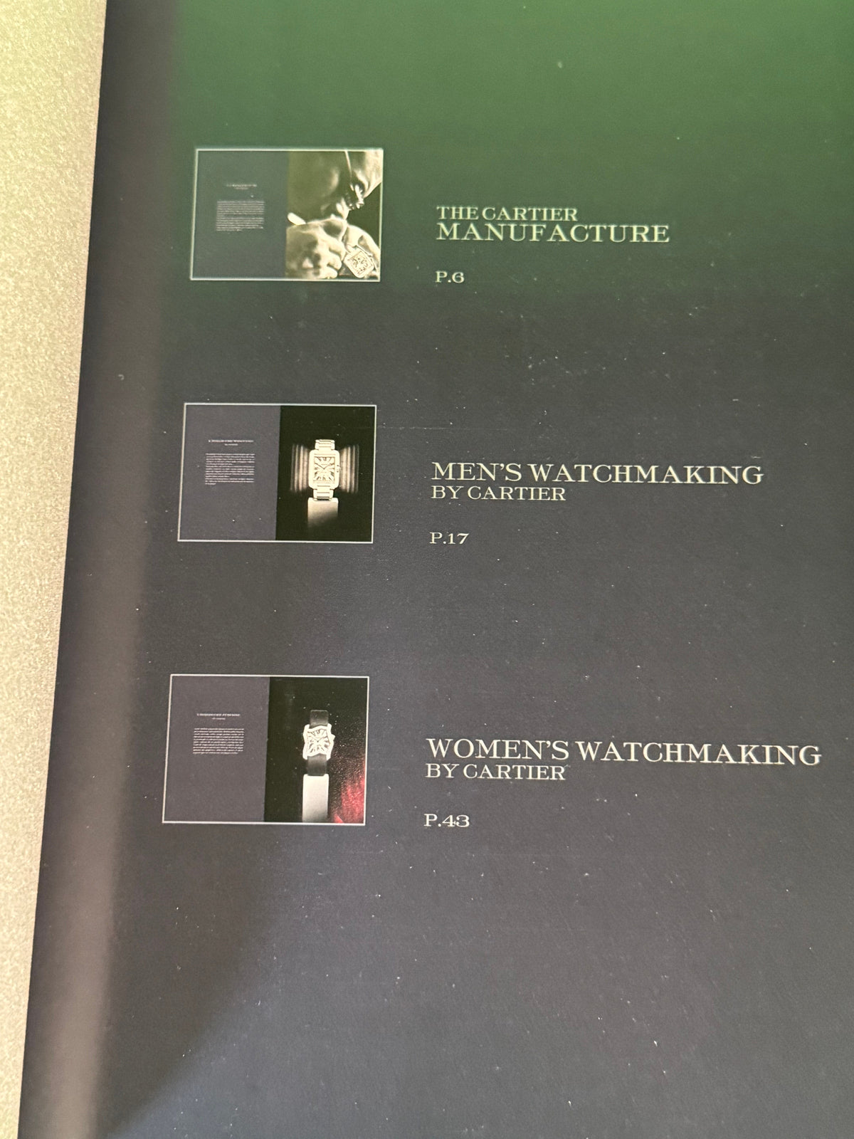 Cartier Watchmaking Collection 2013 Catalogue — detail view 3