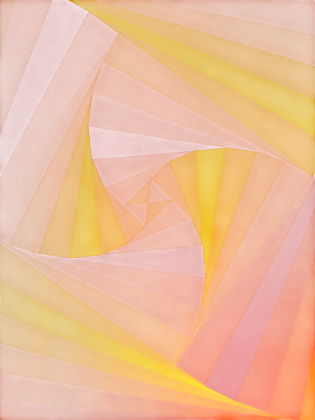 Additional view of the framed serigraph