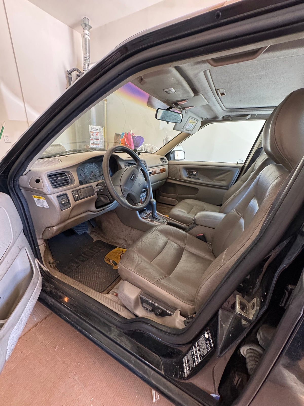 Black Volvo S70 Sedan, Sold from the Owner's Home, Needs a Battery