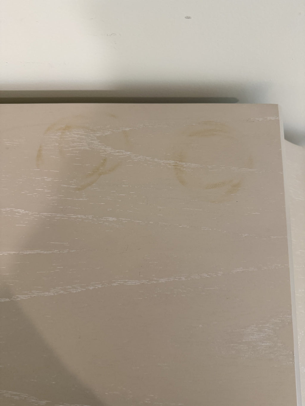 Two faint ring marks on the Gabby Alexandra dresser top