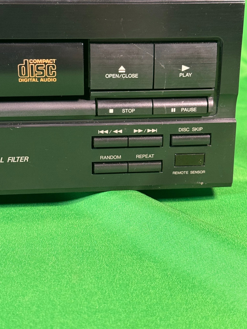 Denon DRA-335R Receiver, DRW-650 Cassette Deck, DCM-320 CD Changer Lot
