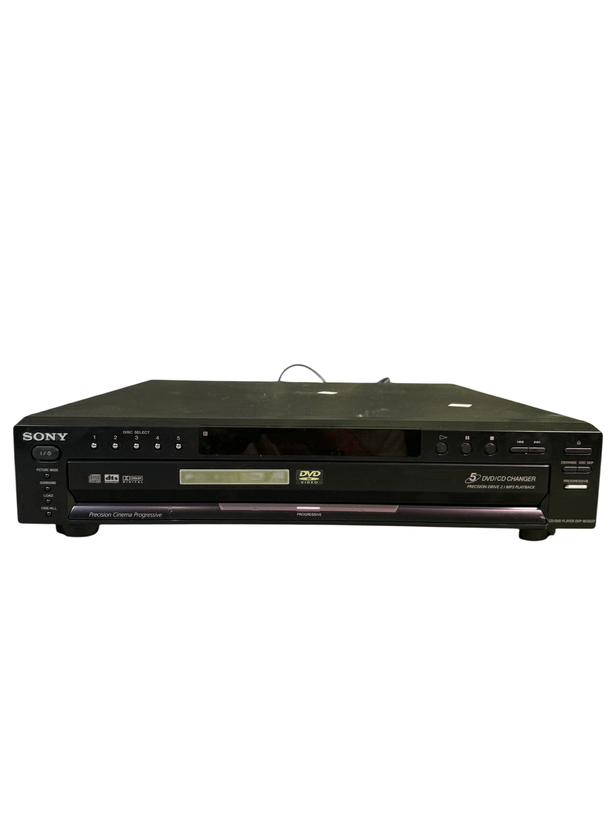Sony DVP-NC665P 5-Disc DVD/CD Changer Cinema Progressive Black