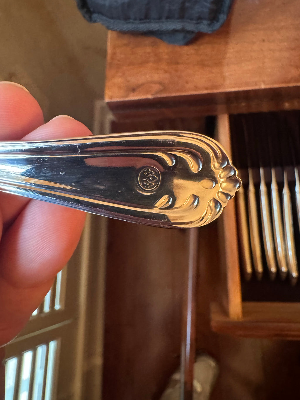 Pfaltzgraff 18/8 Stainless Flatware Set, Two Patterns, Fitted Chest