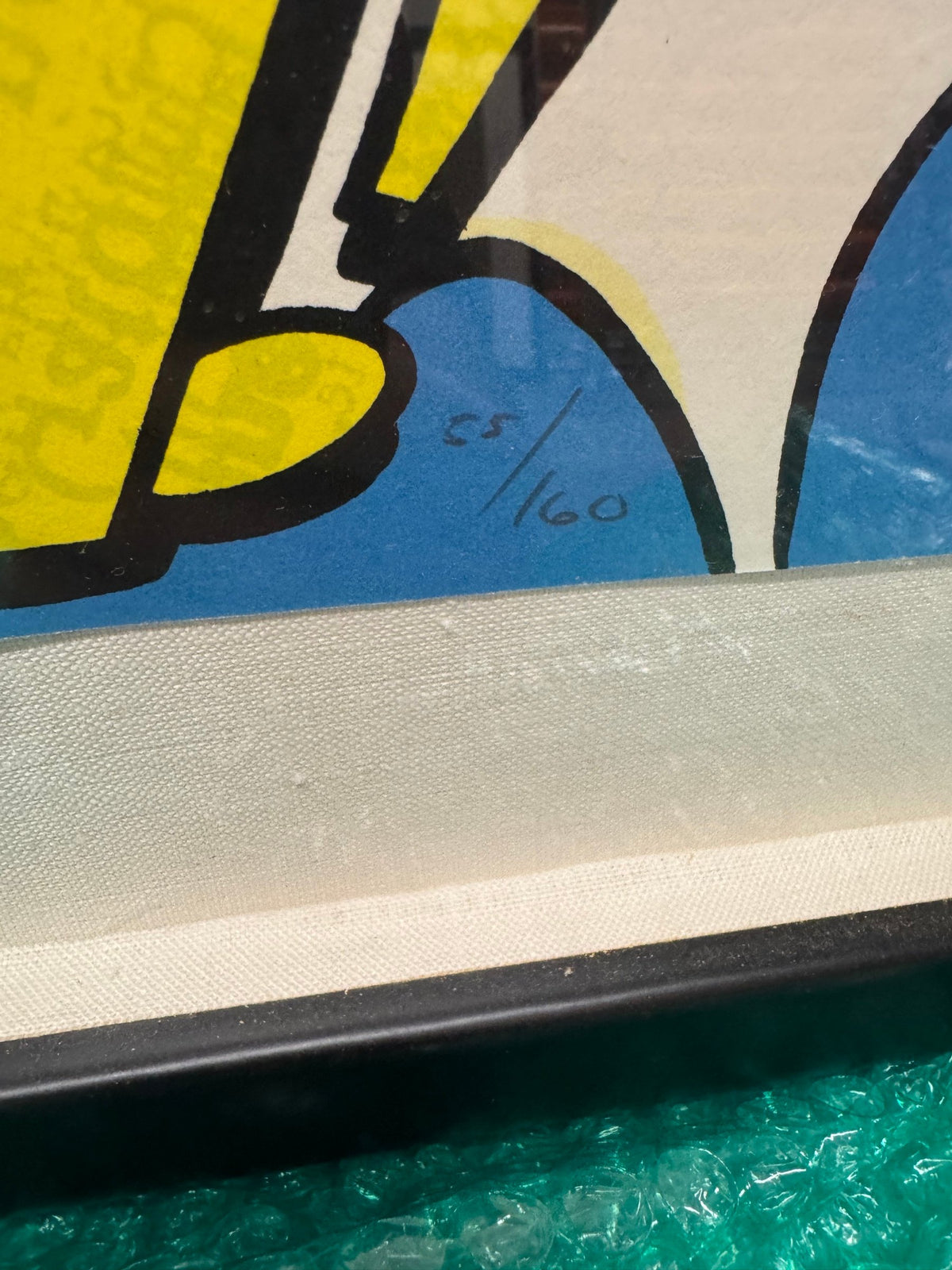 Pencil edition number 55/160