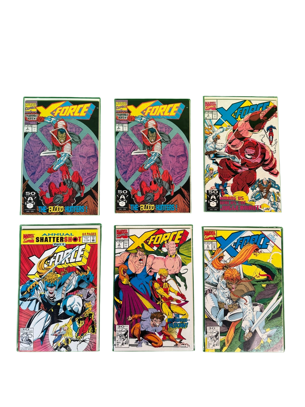 X-Force — run lot — part of a 423 book estate comic collection