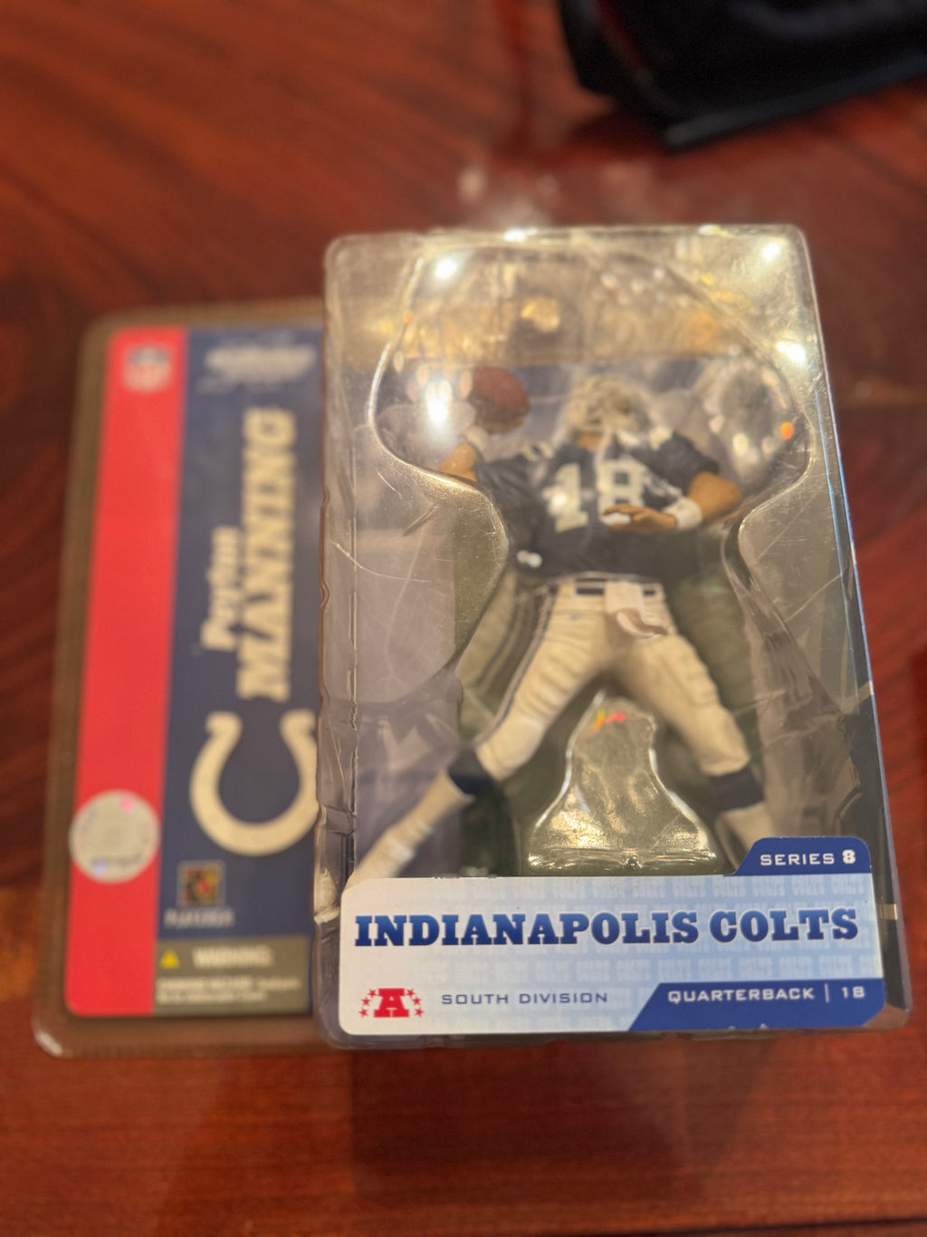 Peyton Manning Indianapolis Colts McFarlane figure on original card