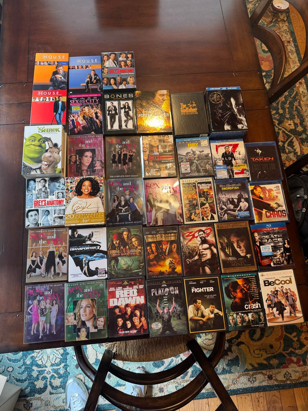 Sex and the City Complete Series Seasons 1-6 Plus the Movie DVD Lot 8 Cases