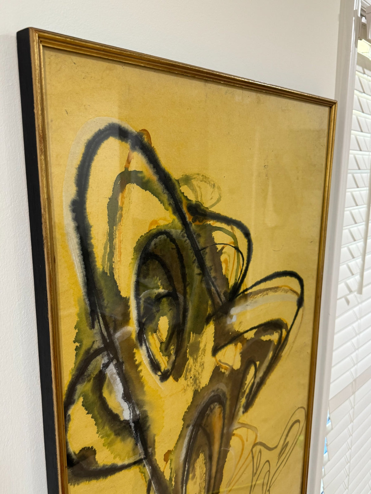 Lower portion of artwork showing signature and date, handwritten in pencil reading 'Beverly Pepper '61'
