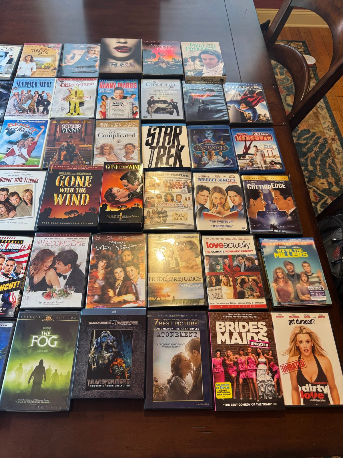 Action War and Science Fiction Film Lot Platoon Fury Dark Knight Star Trek DVD Blu-ray 16pc