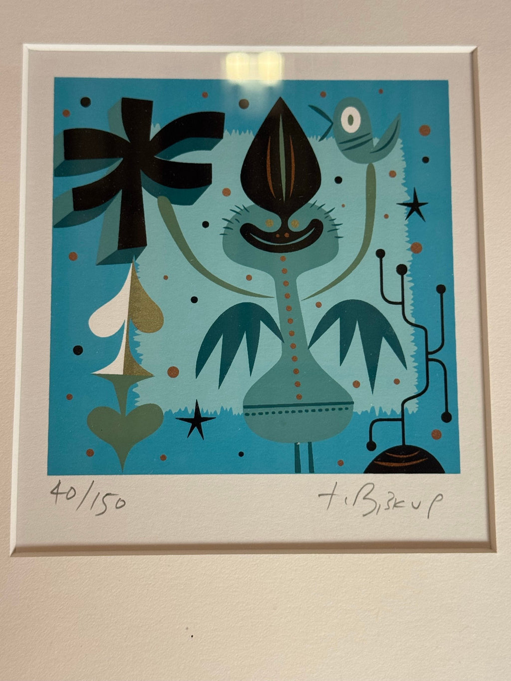 First print with pencil number and signature