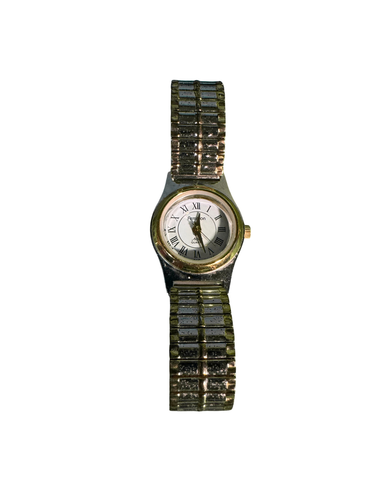 Armitron two-tone watch on expansion band, main view