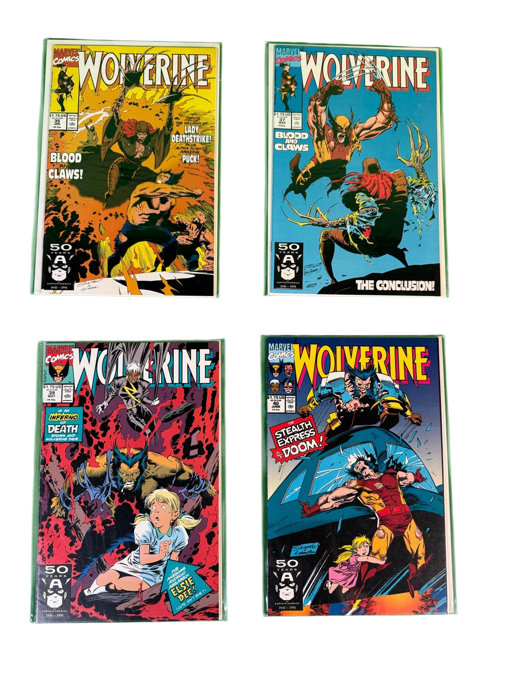 Wolverine, 1988 series — run lot — part of a 423 book estate comic collection