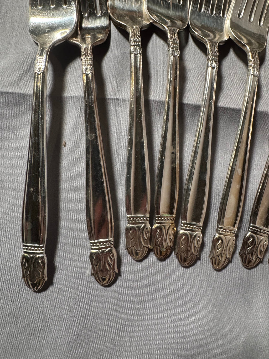 Holmes & Edwards Inlaid Silverplate Flatware Lot, Approx. 57 Pieces