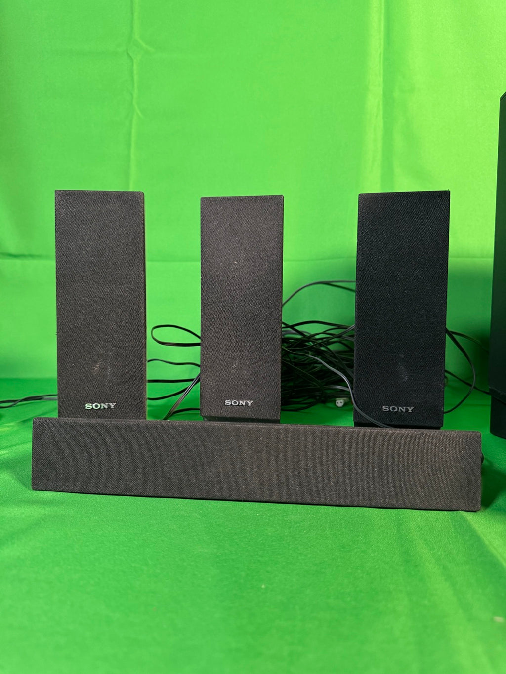 Sony 5.1 Speaker System 4x SS-TSB101 SS-CTB101 Center SS-WSB101 Sub