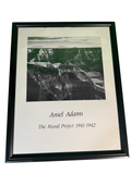 Grand Canyon Mural Project 1941-1942 Exhibition Poster, After Ansel Adams Framed