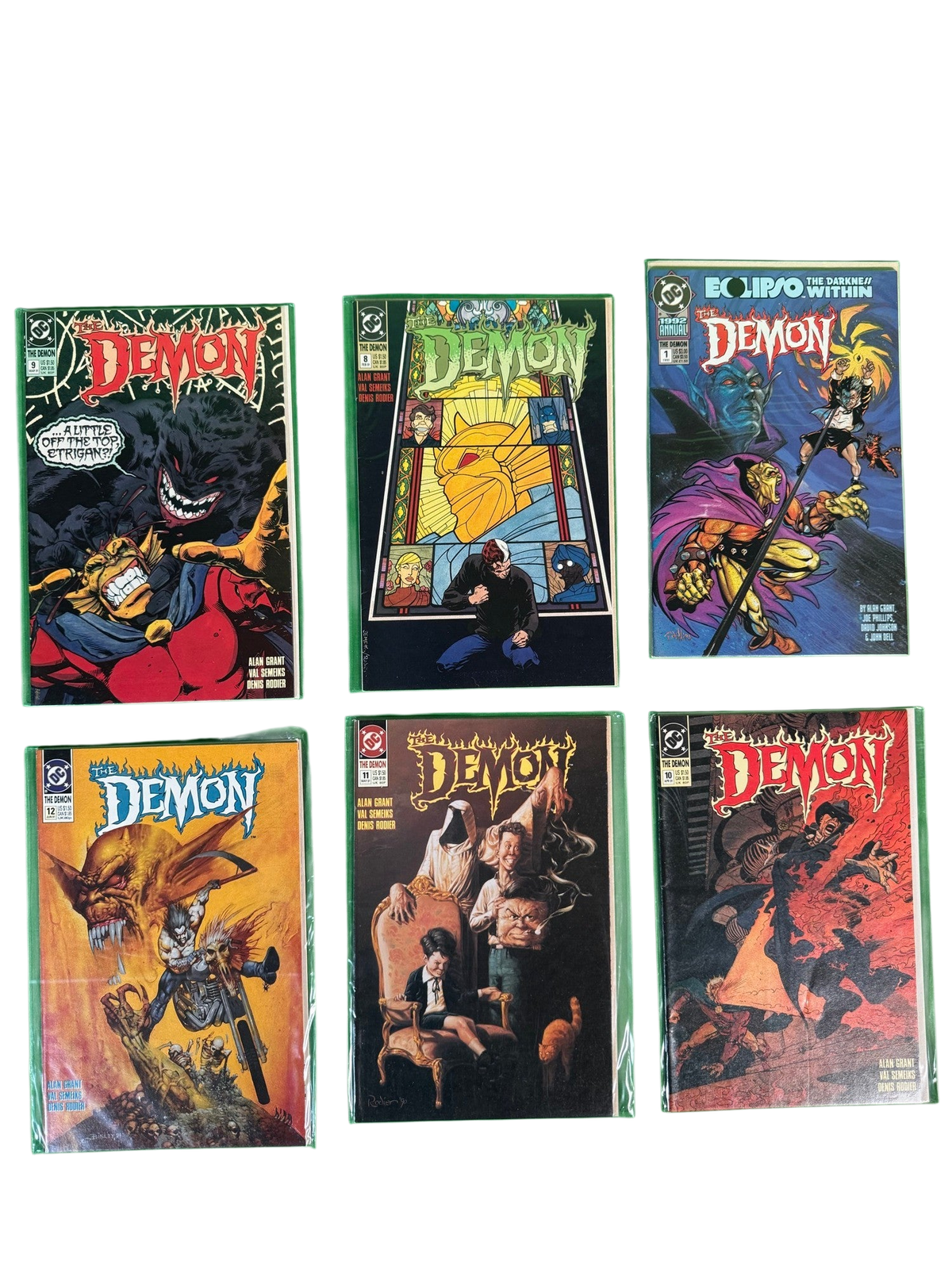 The Demon — run lot — part of a 423 book estate comic collection