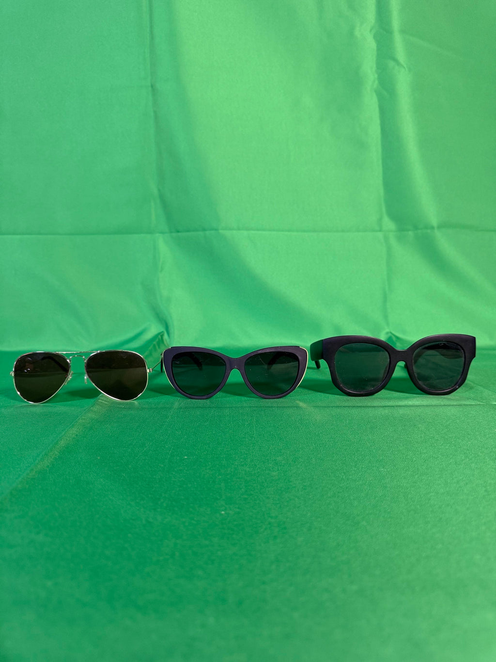 Casual Sunglasses — Two Pairs, goodr and Gold Wire Aviator