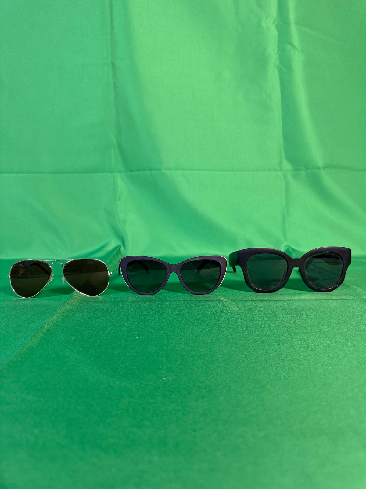 Casual Sunglasses — Two Pairs, goodr and Gold Wire Aviator