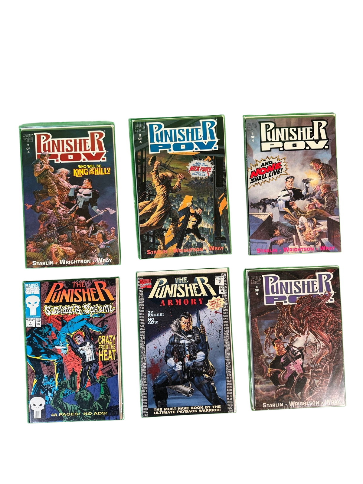 Punisher — run lot — part of a 423 book estate comic collection