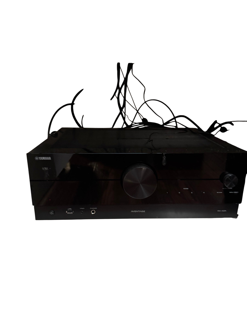 Yamaha Aventage RX-A2A AV Receiver, Black Gloss Finish