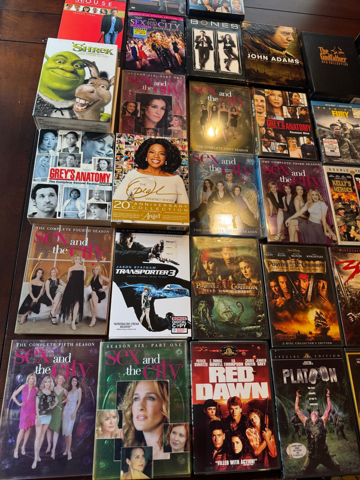 Comedy Film Lot Spaceballs Office Space Talladega Nights The Hangover DVD Blu-ray 10pc