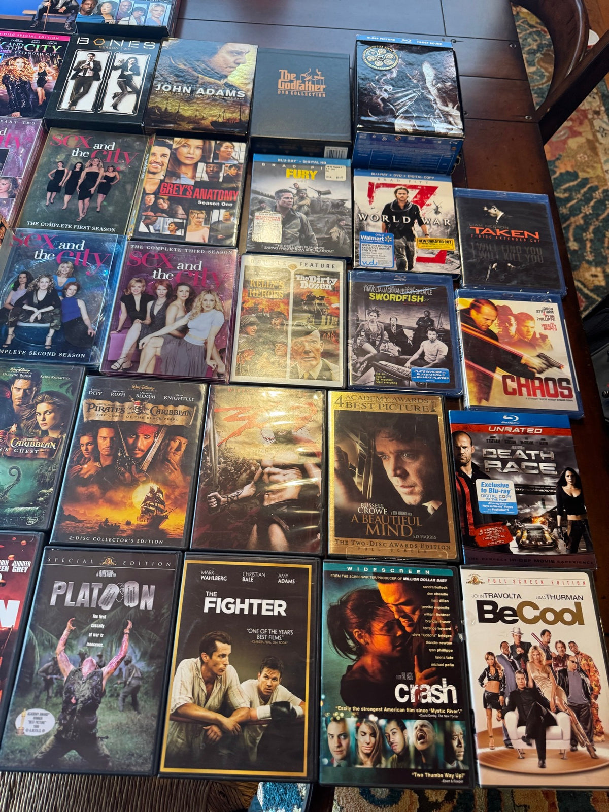 Sex and the City Complete Series Seasons 1-6 Plus the Movie DVD Lot 8 Cases