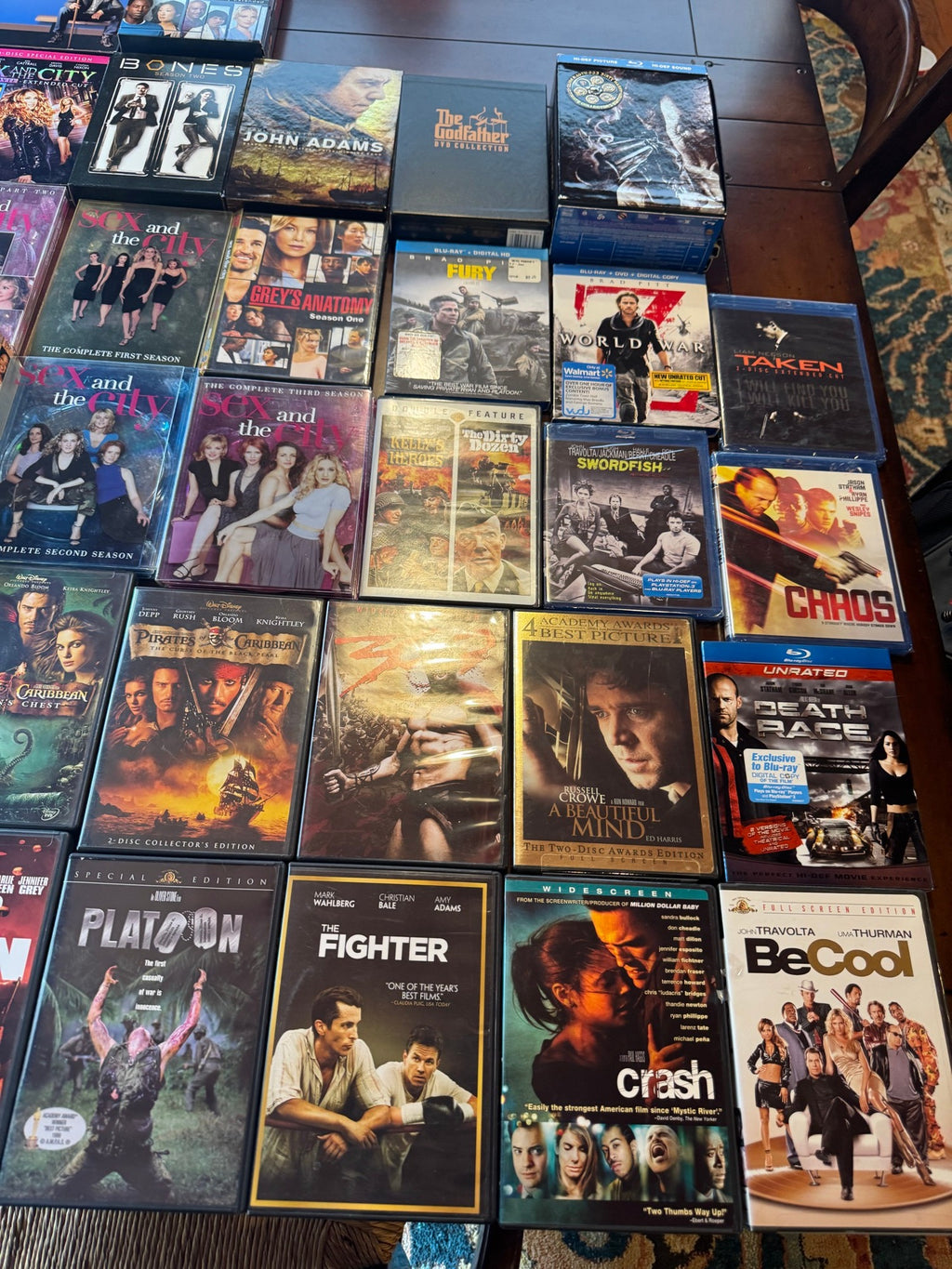 Romantic Comedy Film Lot Notting Hill Love Actually Bridget Jones Mamma Mia DVD 15pc