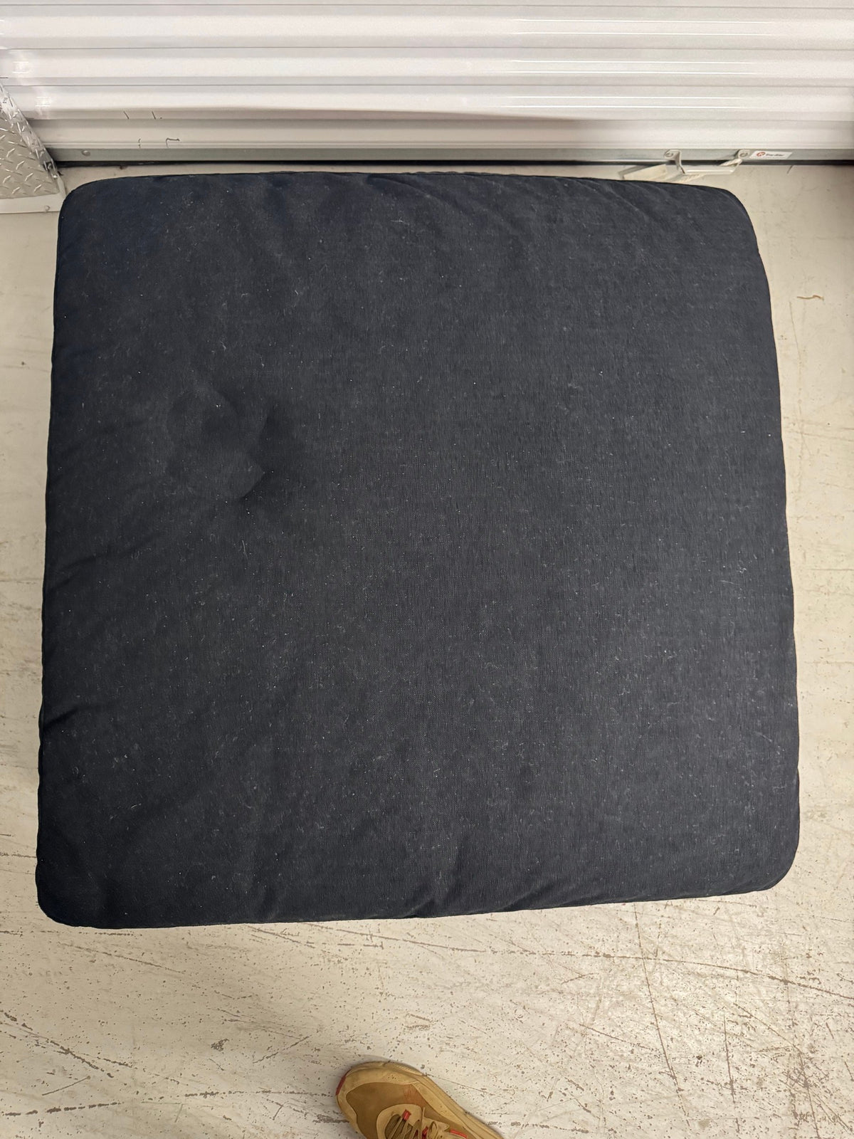 RH Cloud Modular Ottoman, Black - New