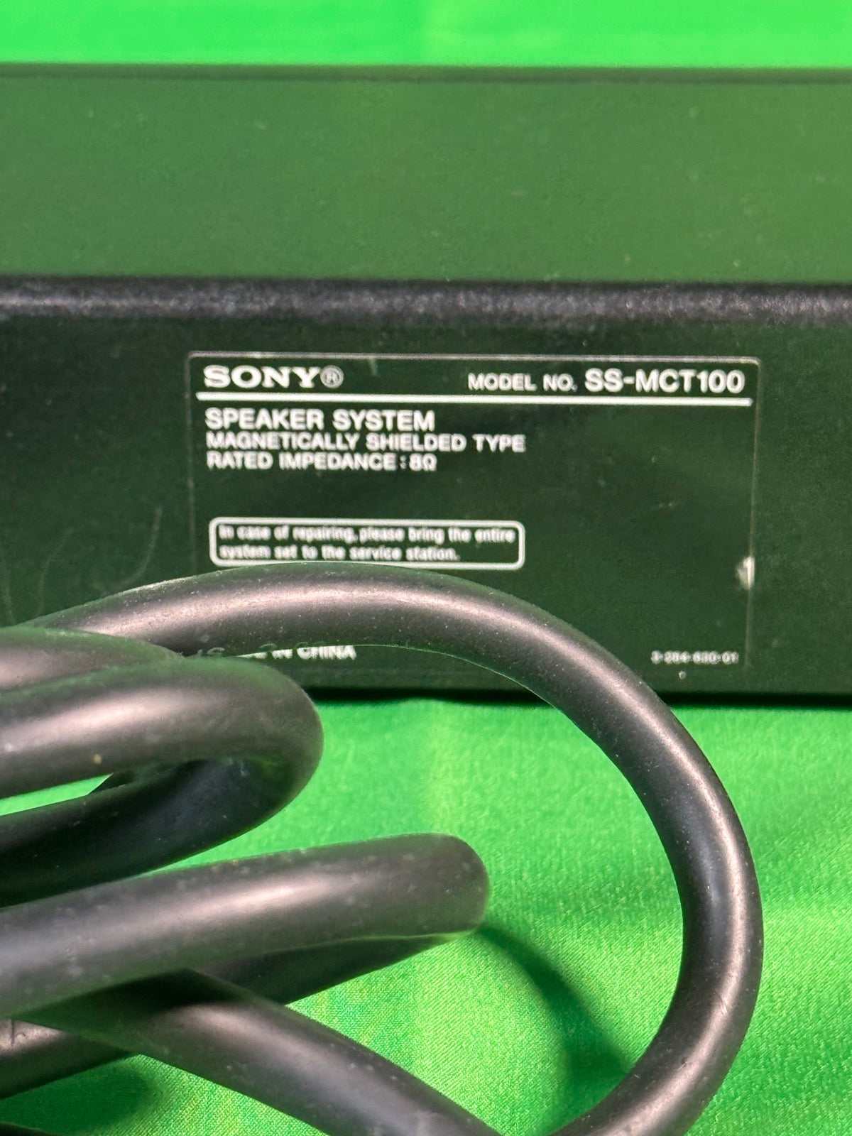 Sony SS-MCT100 Magnetically Shielded Speaker Single Unit