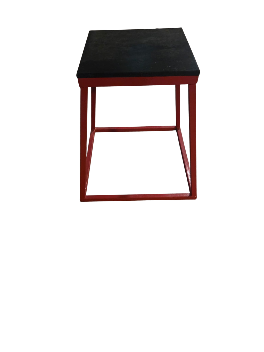 24" Plyometric Jump Box, Red Steel Frame