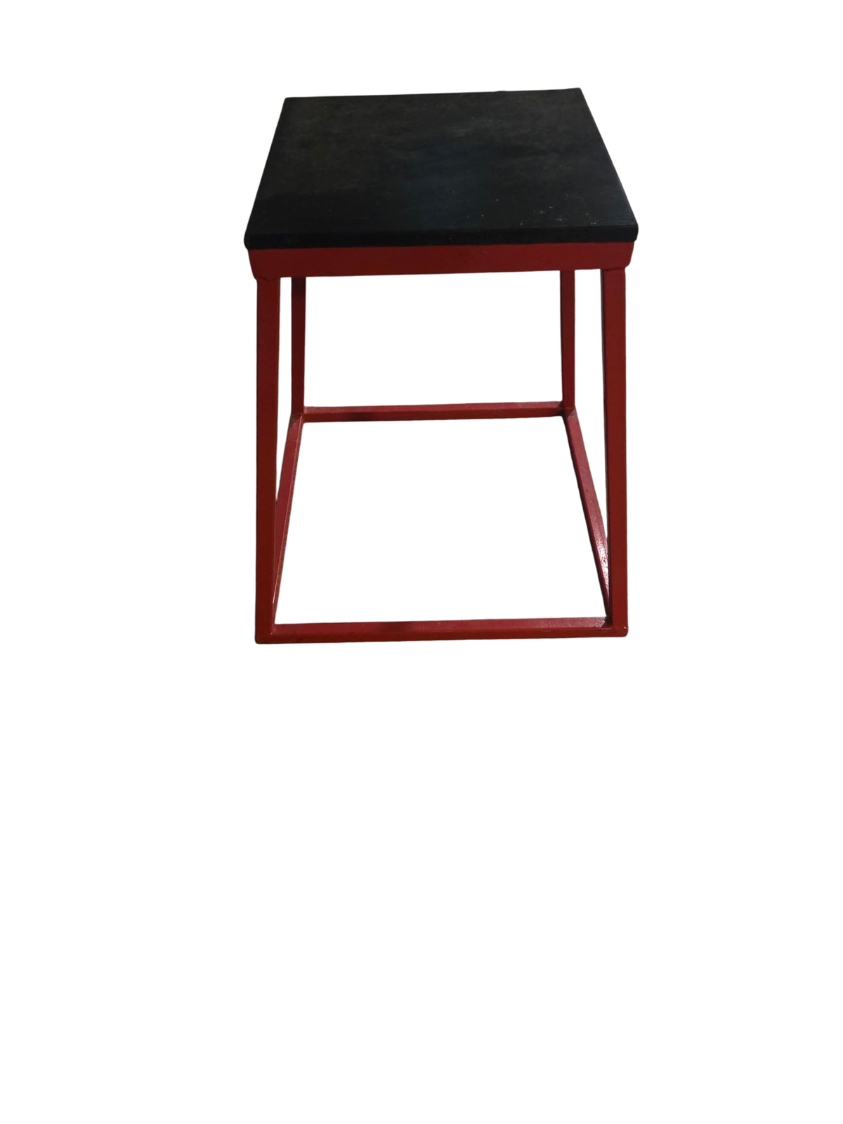 24" Plyometric Jump Box, Red Steel Frame