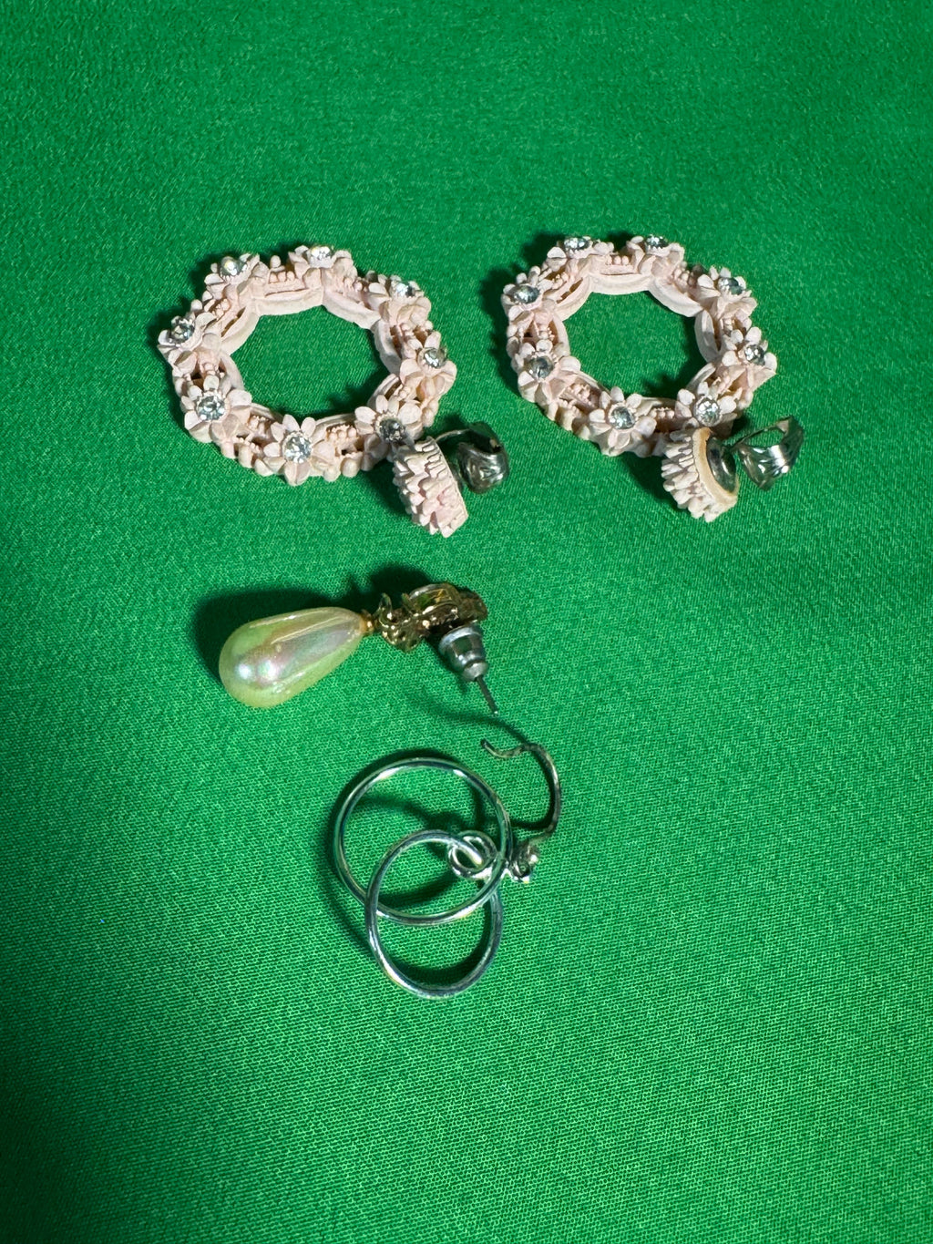 Costume Earring Lot Including Maximal Art by John Wind — detail view 3
