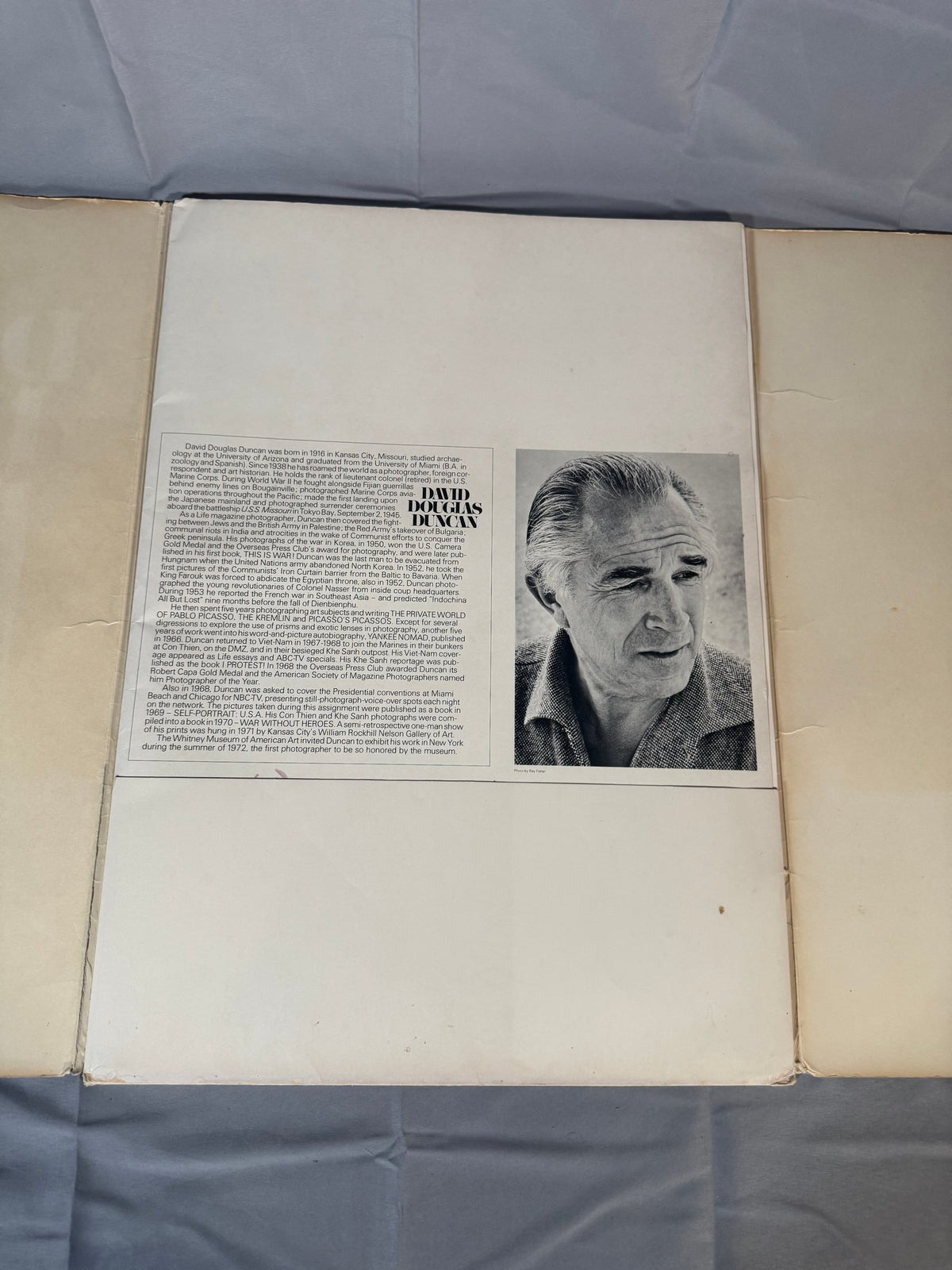 David Douglas Duncan Portfolio 1972 Inscribed Colour Offset Lithograph Plates