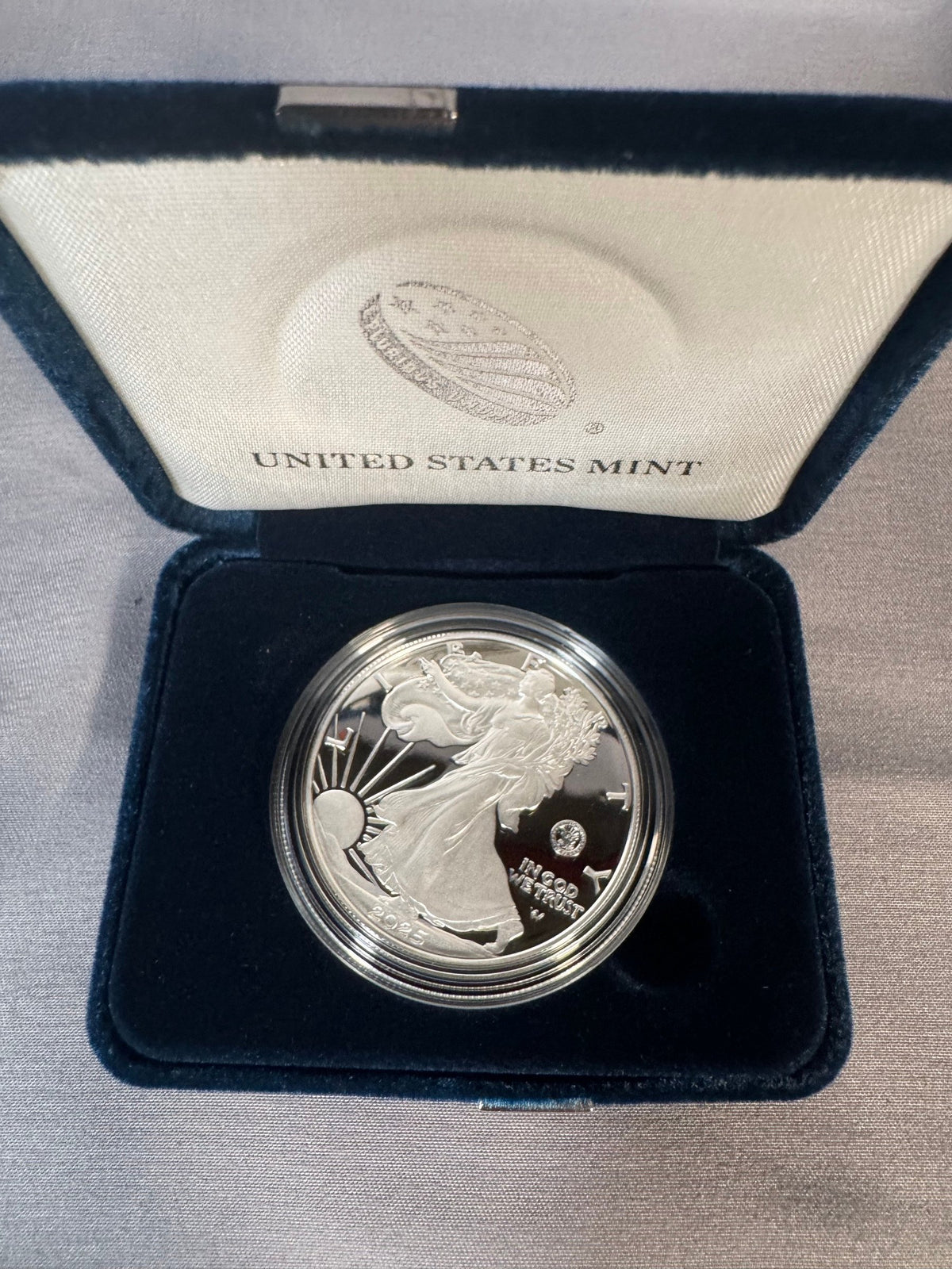 2025 250th Anniversary US Navy American Eagle One Ounce Silver Proof Coin