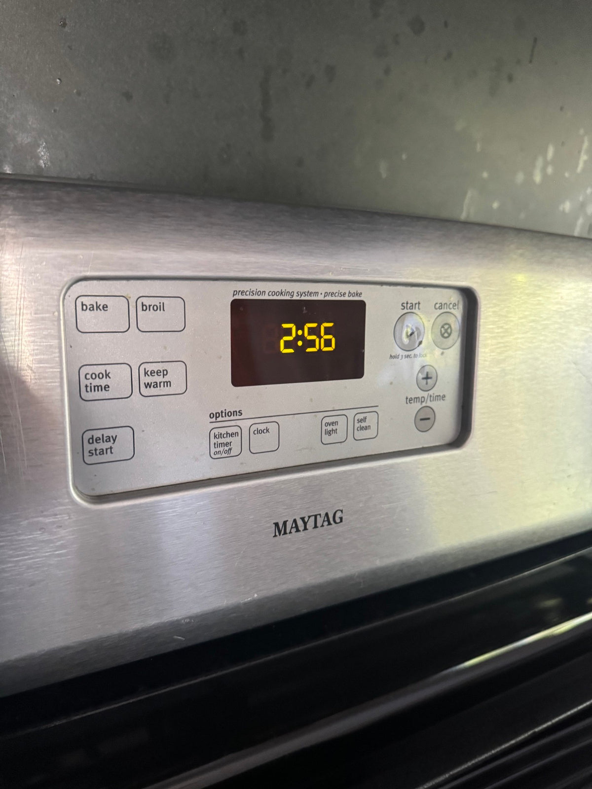 Maytag control panel