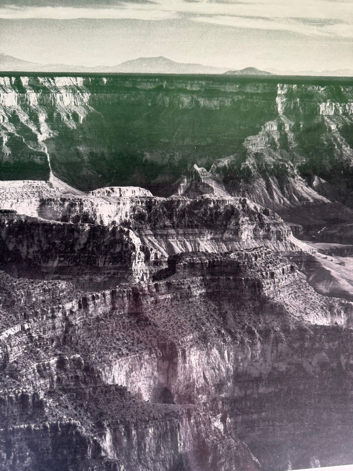 Grand Canyon Mural Project 1941-1942 Exhibition Poster, After Ansel Adams Framed