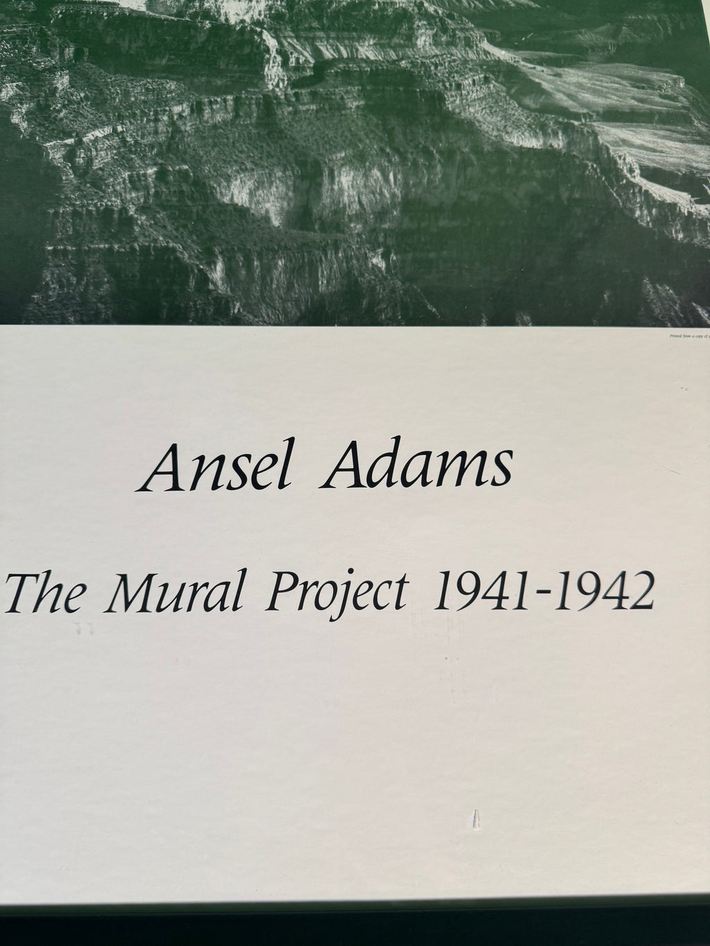 Grand Canyon Mural Project 1941-1942 Exhibition Poster, After Ansel Adams Framed