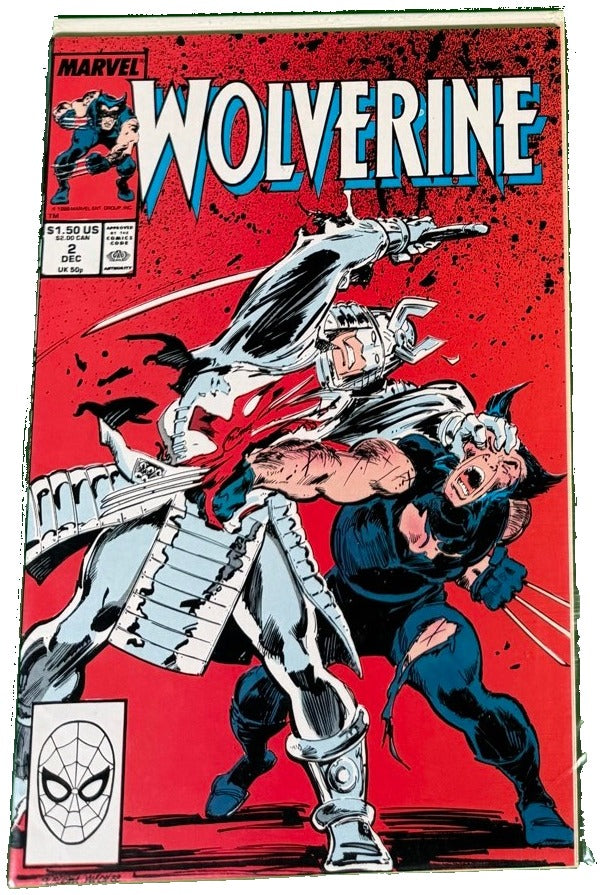 Wolverine #2 and #3 (1988-89) — part of a 423 book estate comic collection