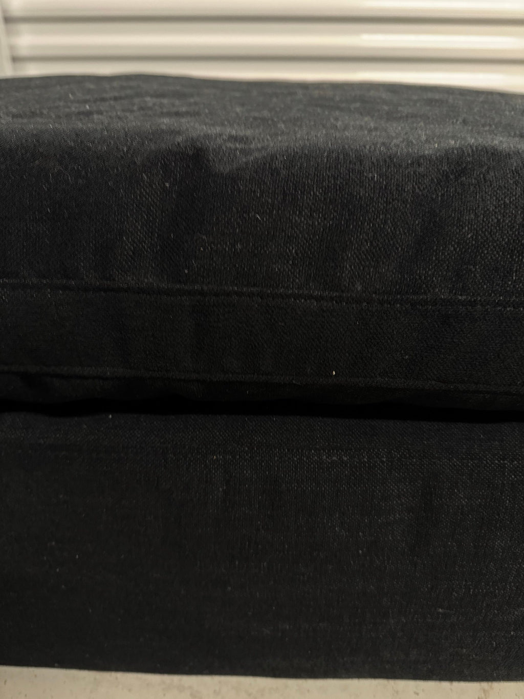 RH Cloud Modular Ottoman, Black - New