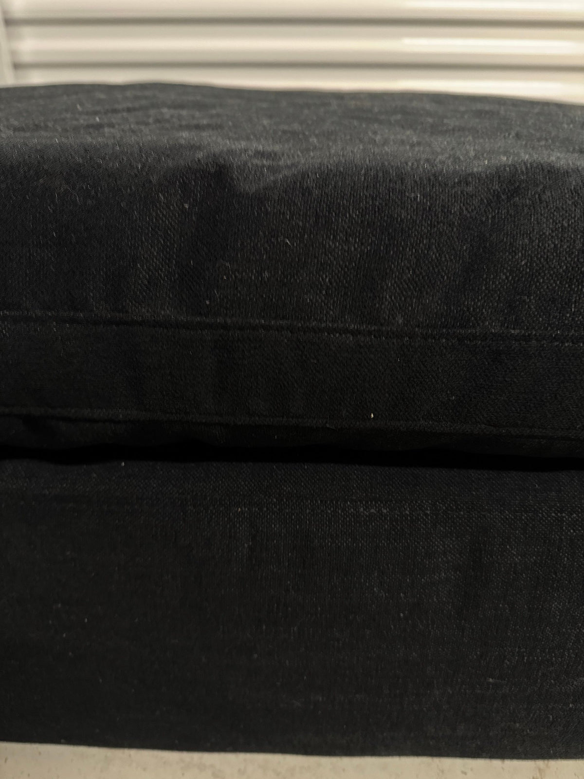 RH Cloud Modular Ottoman, Black - New