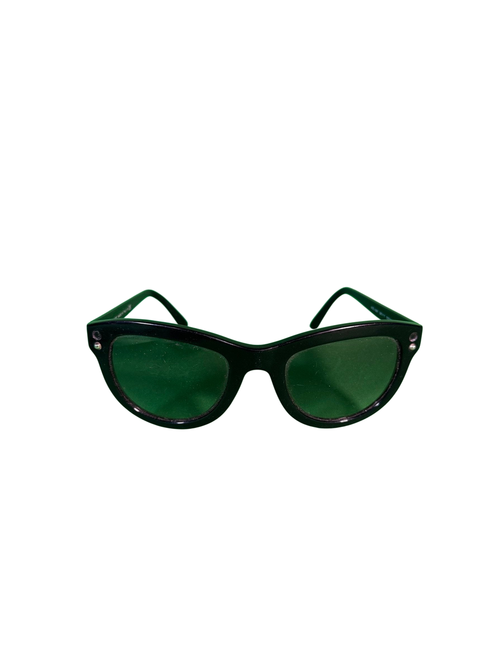 Versace VE4291 Cat Eye Sunglasses Black GB1/11 Grey Lenses 53mm Logo Temples