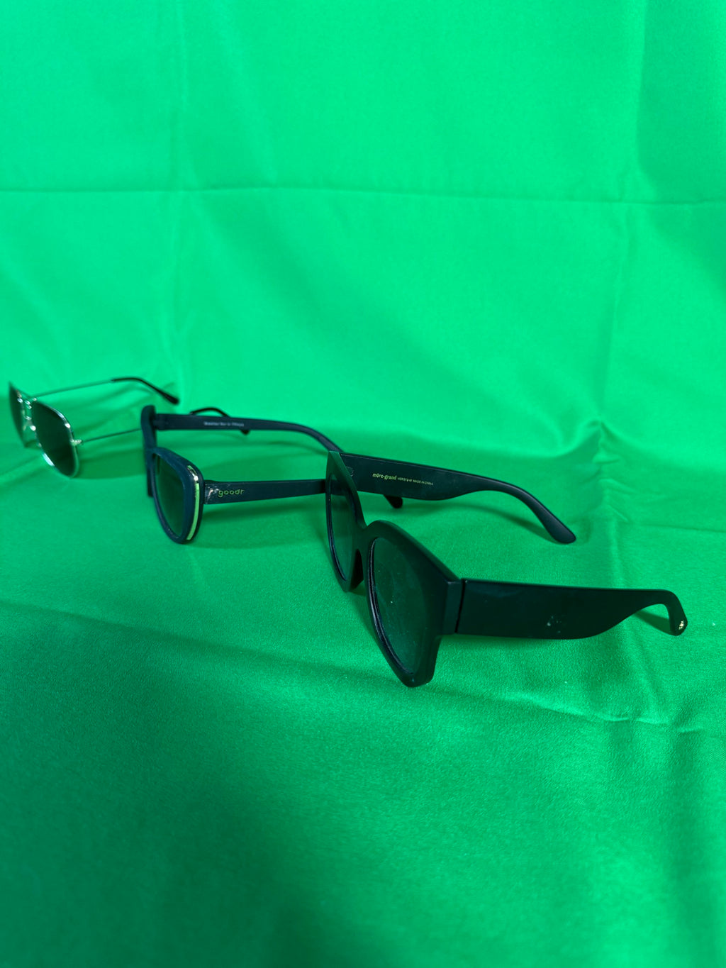 Casual Sunglasses — Two Pairs, goodr and Gold Wire Aviator