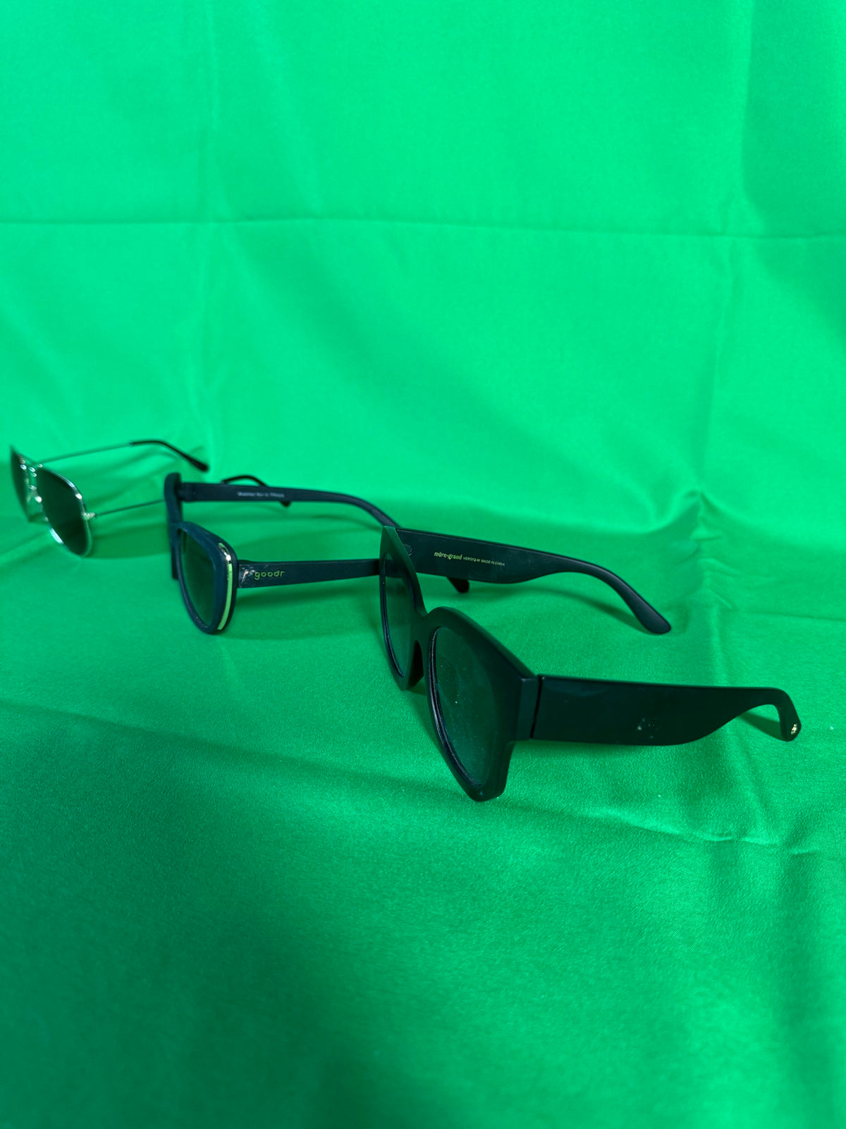 Casual Sunglasses — Two Pairs, goodr and Gold Wire Aviator