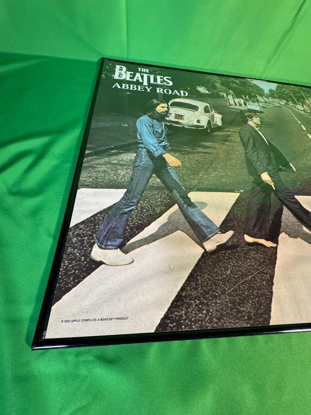 Beatles Abbey Road Framed Poster, Licensed 2002 Apple Corps Reproduction