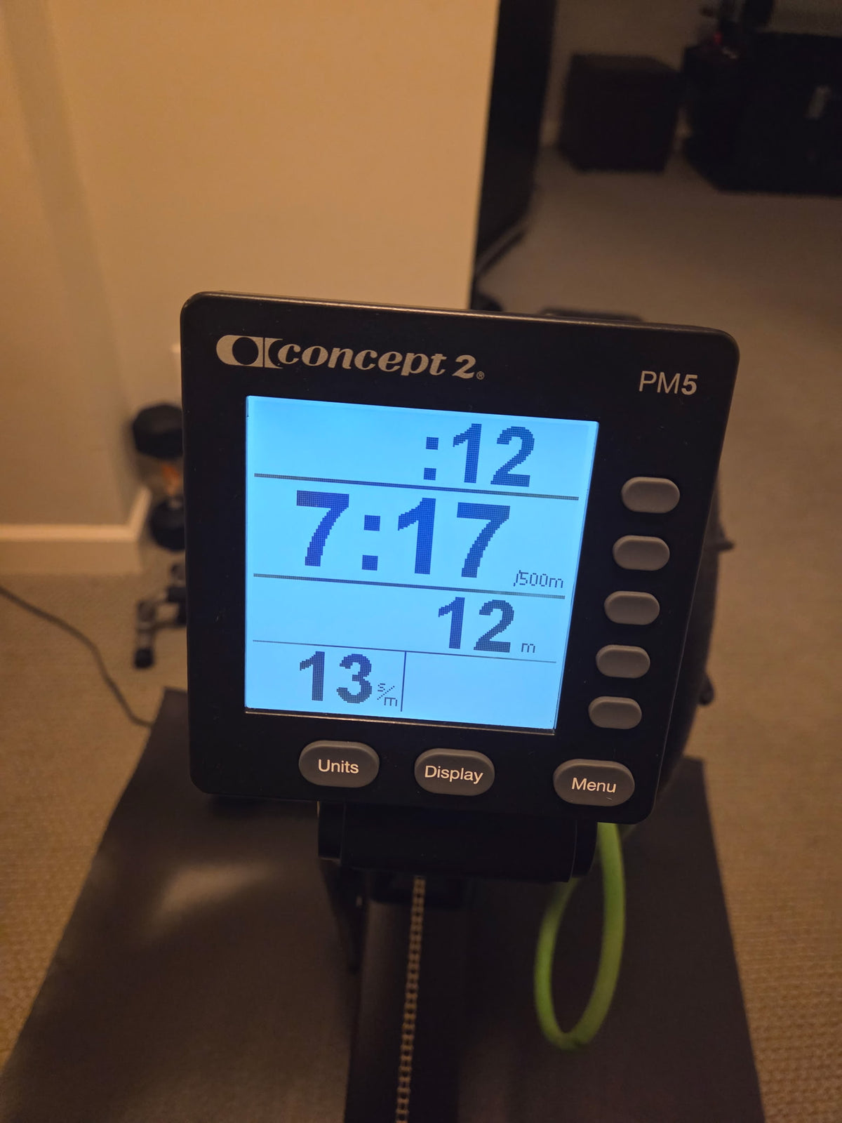 Concept2 Indoor Rowing Machine with PM5 Monitor, Black Finish