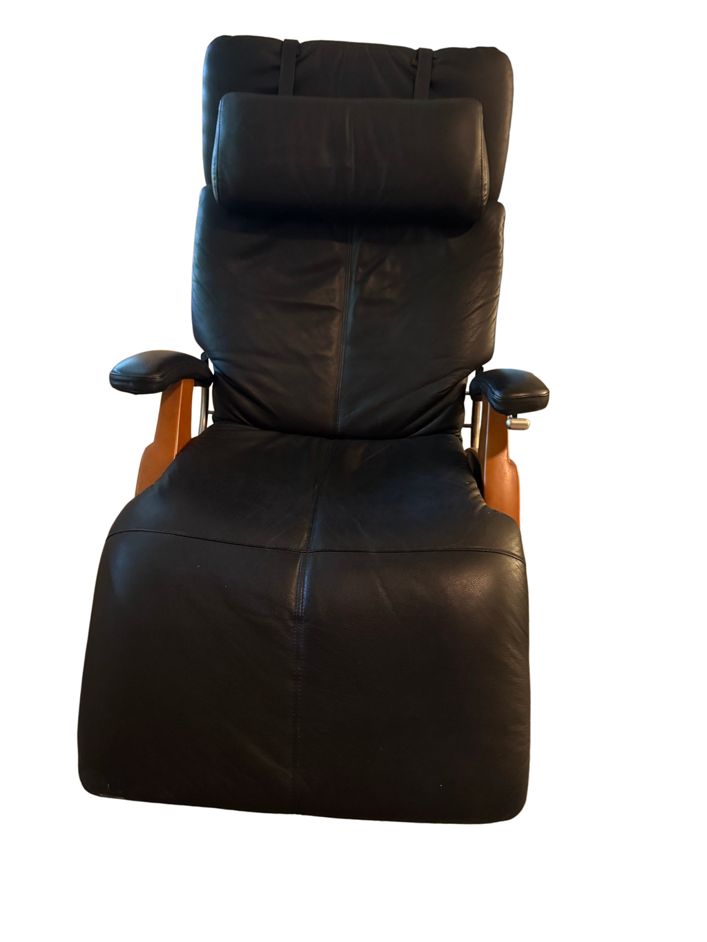 Human Touch Perfect Chair TK Edition Black Leather Zero-Gravity Recliner